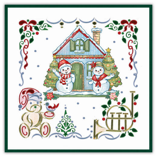 Dot and Do 210 Yvonne creations Christmas home