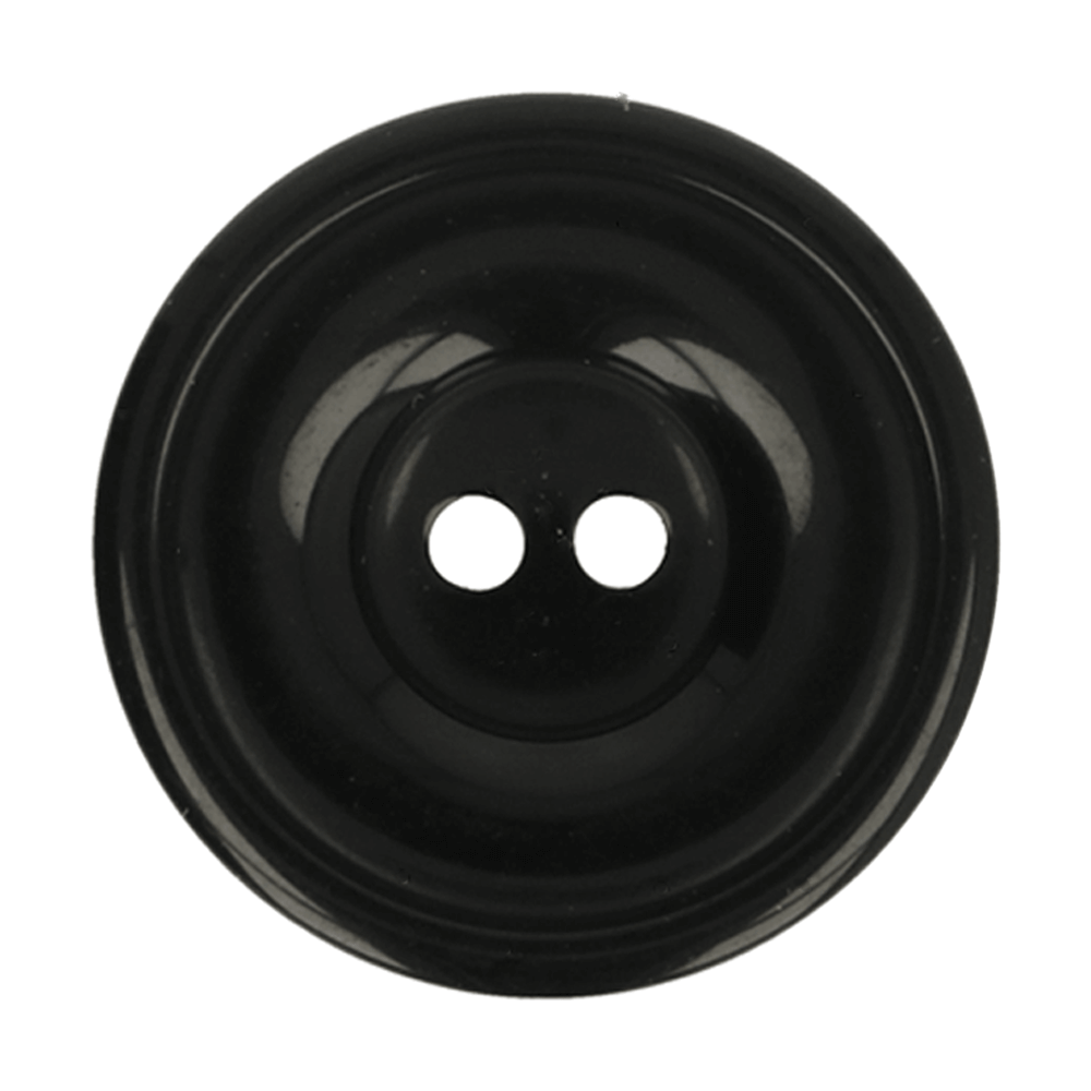 Bottoni Italiani knoop zwart 25mm