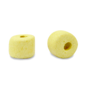 DQ Grieks keramiek kralen 5mm Lemon Yellow