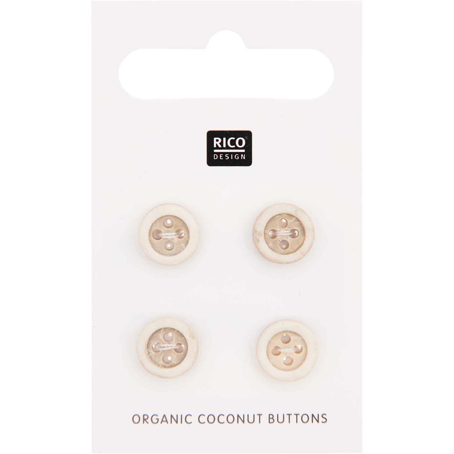 Rico Design Baby Merino Kokos knoopjes 10mm