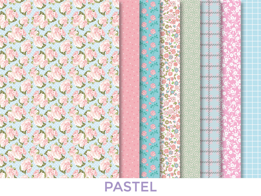 Dress your Doll - Making Couture Fabric set Kit Pastel