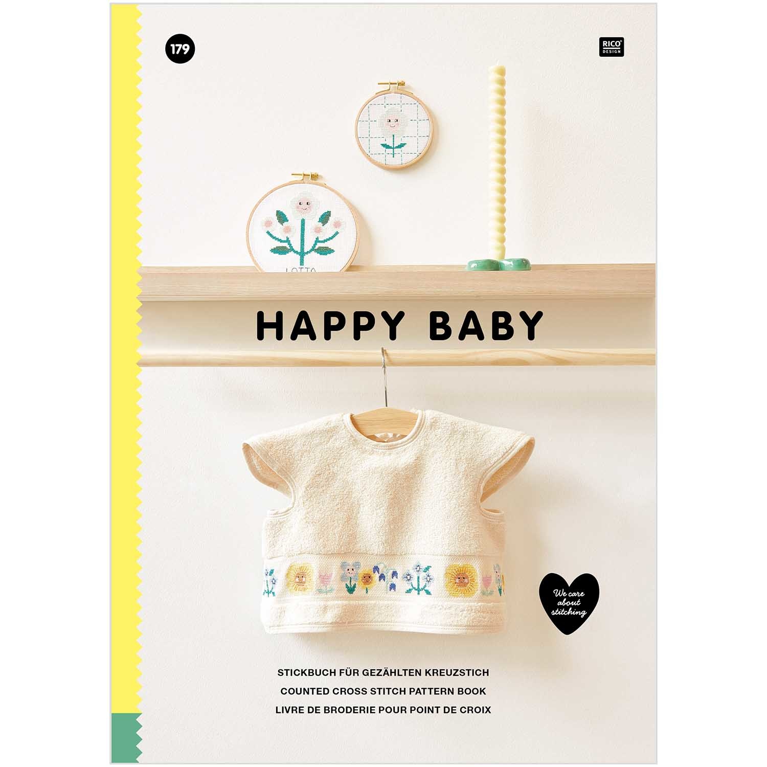 Rico Borduurboek 179 Happy Baby
