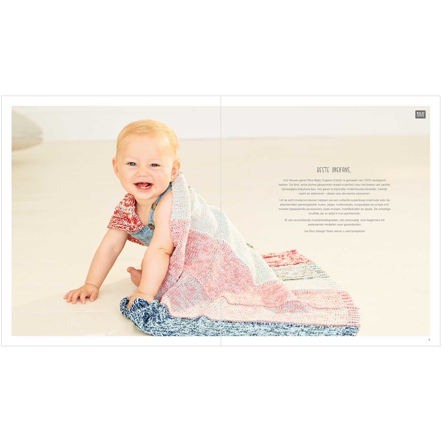 Rico Baby Het Kleine Breiboekje Rico Baby Organic Cotton