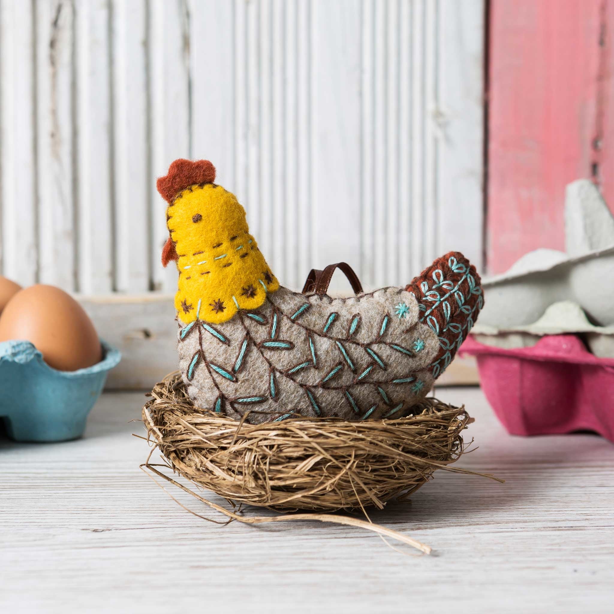 Corinne Lapierre Limited Wolvilt mini pakket French Hen