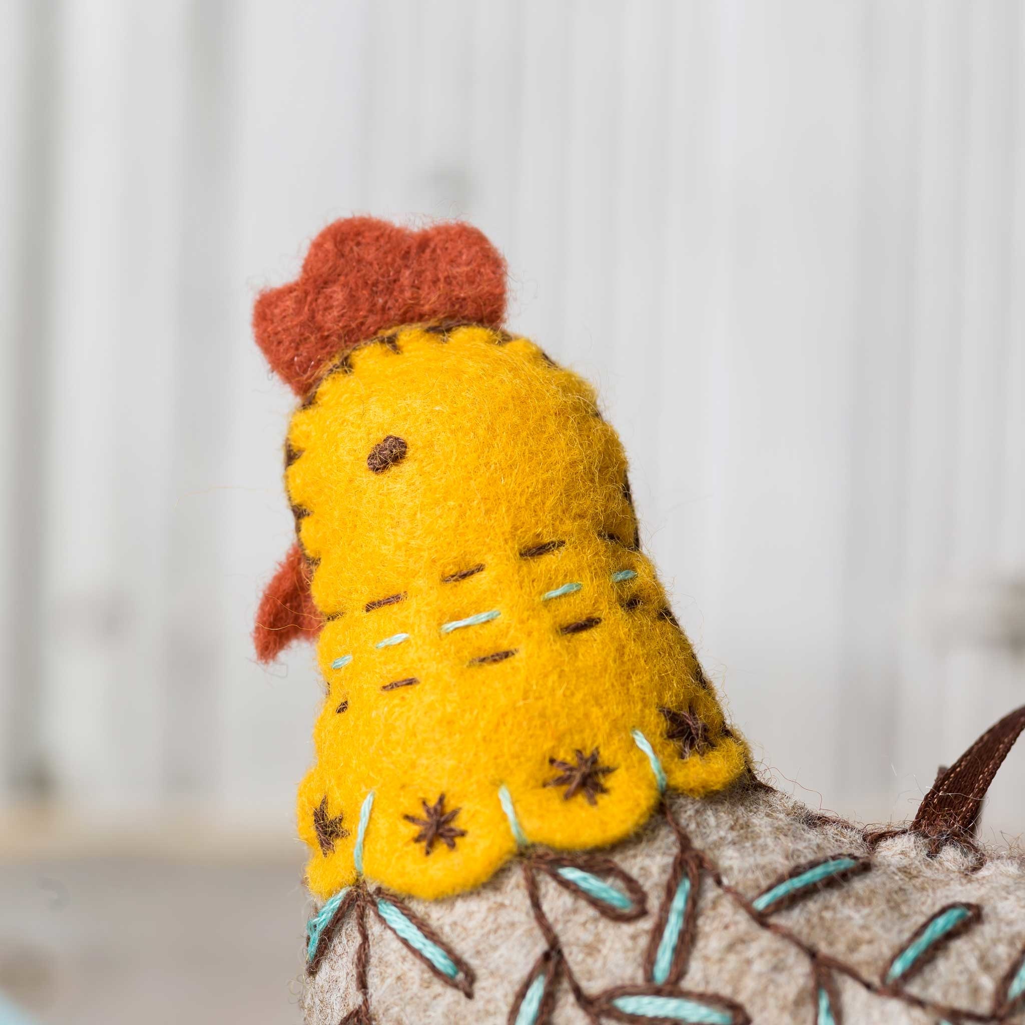 Corinne Lapierre Limited Wolvilt mini pakket French Hen
