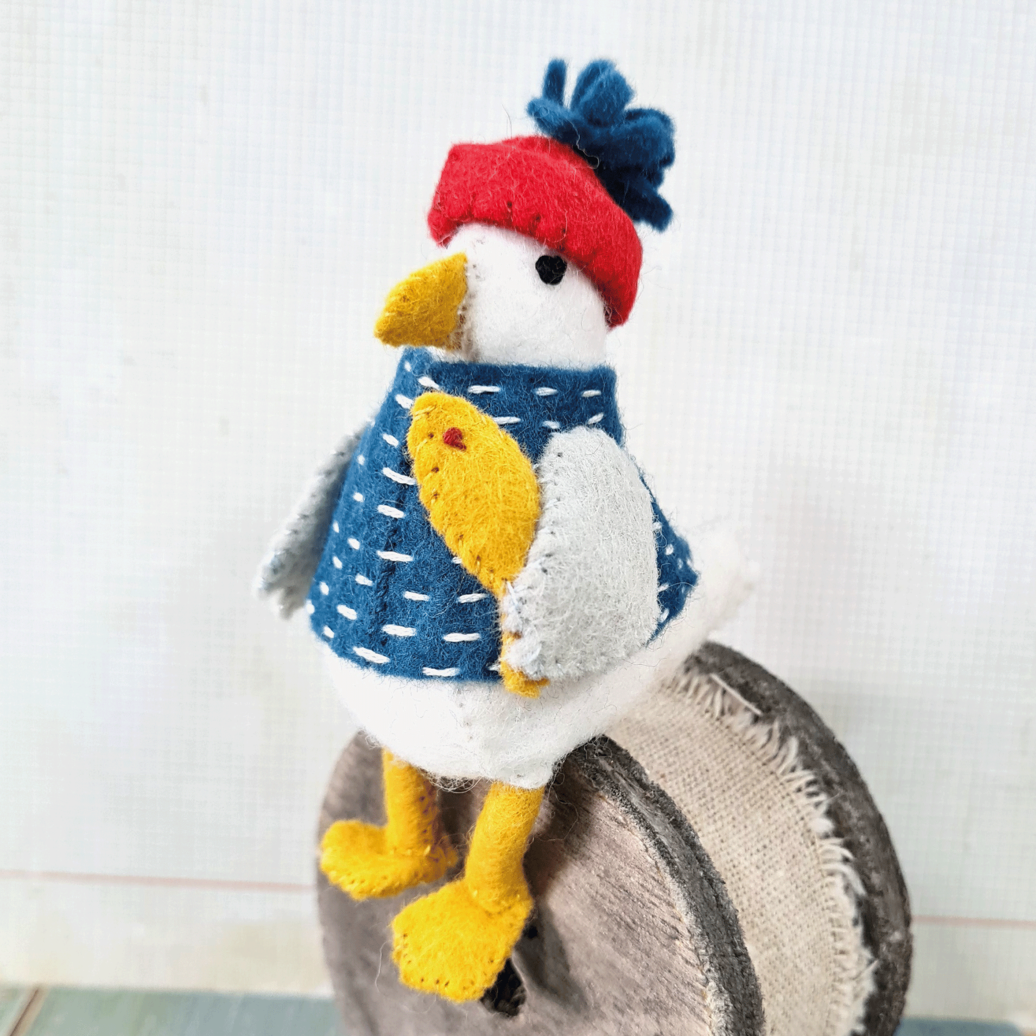 Corinne Lapierre Limited Wolvilt mini pakket Sam the Seagull