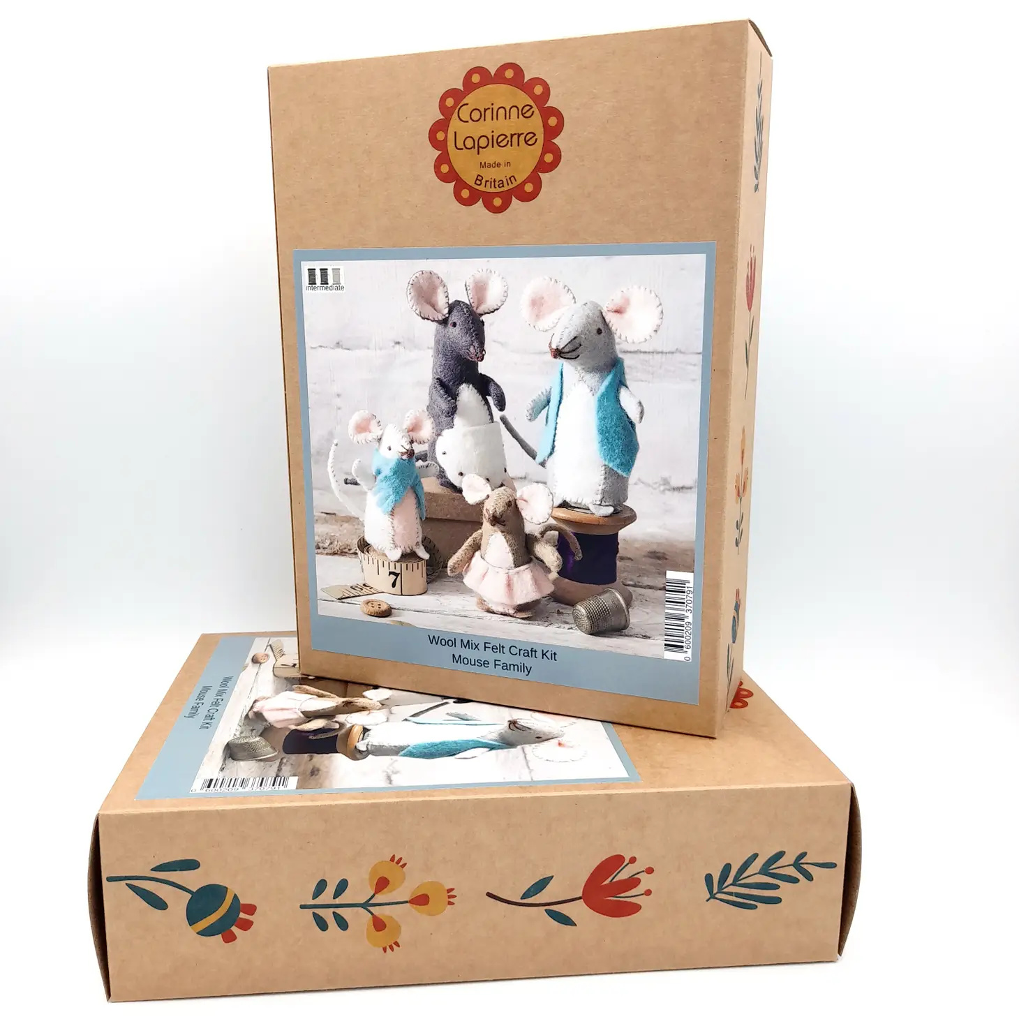 Corinne Lapierre Limited Wolvilt Pakket Mouse Family