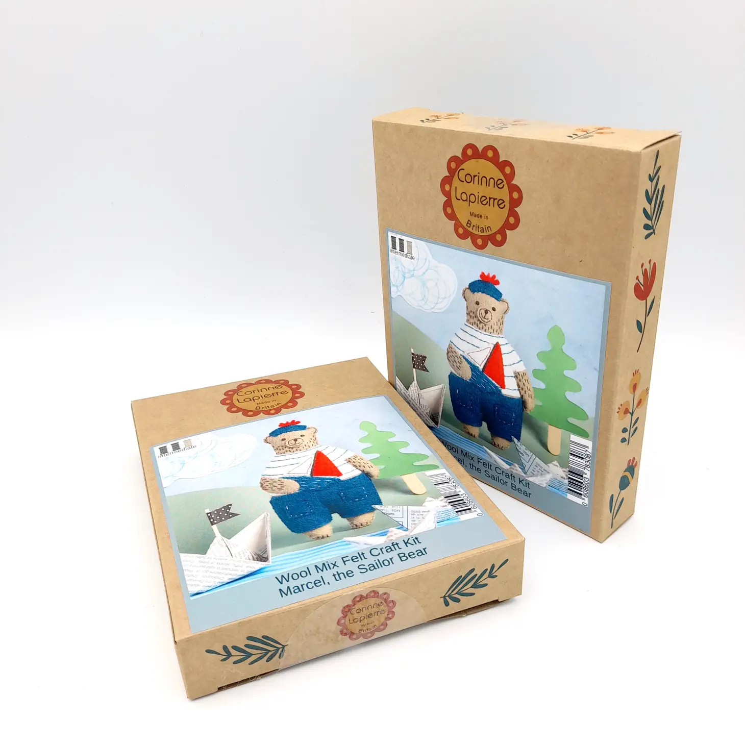 Corinne Lapierre Limited Wolvilt mini pakket Marcel the Sailor Bear