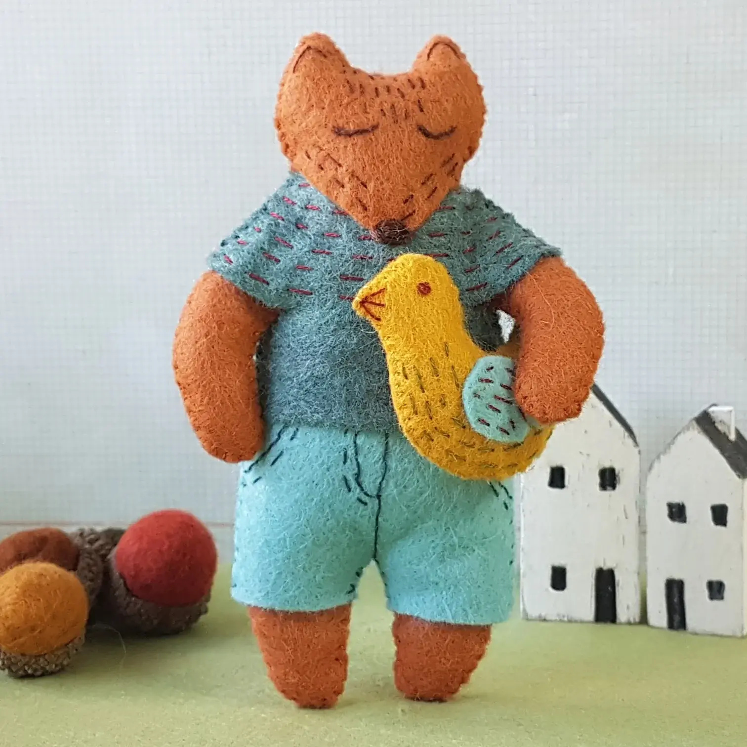 Corinne Lapierre Limited Wolvilt mini pakket Master Fox & Friend
