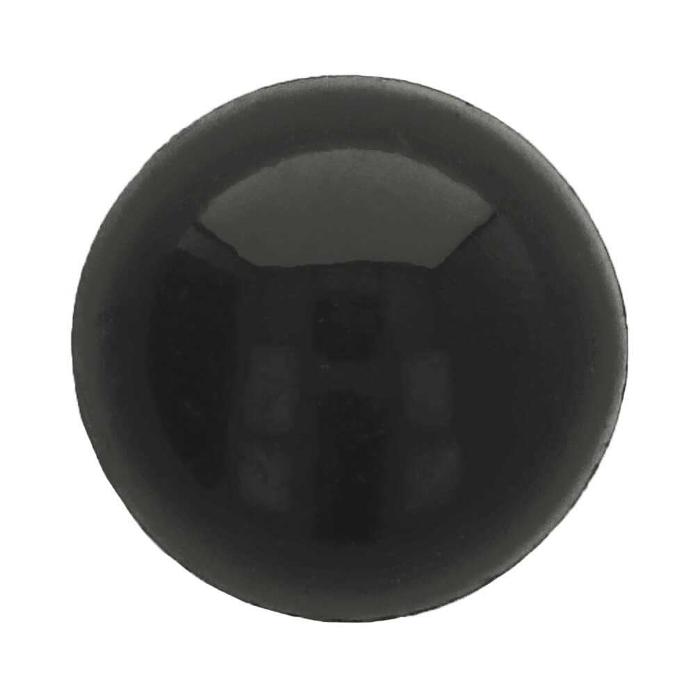 Dierenogen zwart Rond 24mm