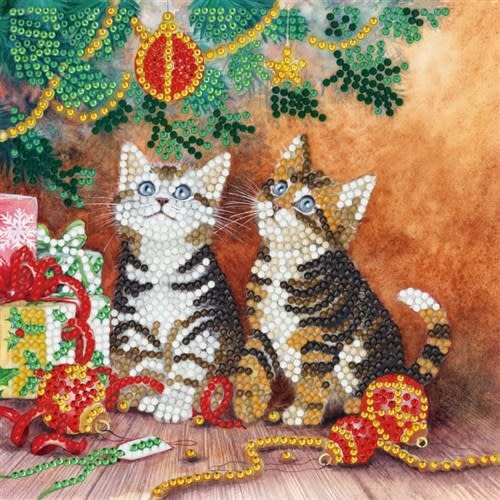 Crystal Card Kit Magic of Christmas 18 x 18cm