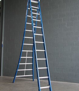 Premium ladder 2 x 14 sporten geen A-stand