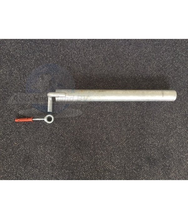 ASC Muuranker staal 50 cm. met haak p/st.