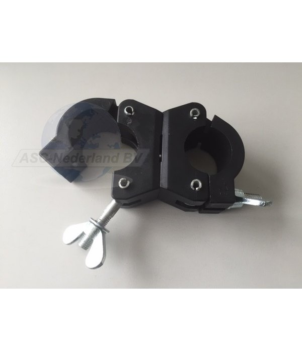 ASC Dubbele draaikoppeling (nylon-6) p/st.