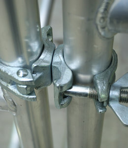 ASC Dubbele draaikoppeling staal p/st. Dubbele draaikoppeling staal p/st.