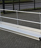 ASC Leuning 3 mtr. + kantplank een zijde en houders