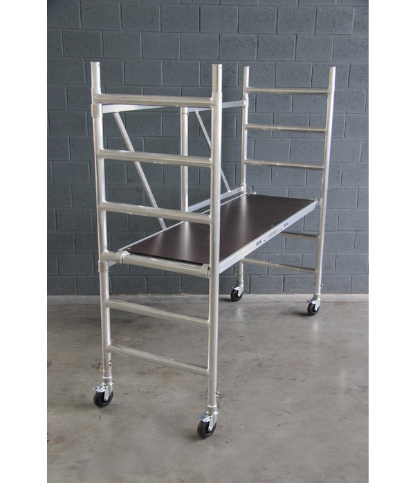 Basic-line Kamersteiger 75/6 platform met luik Alumexx Basic-line Kamersteiger 75/6 platform met luik