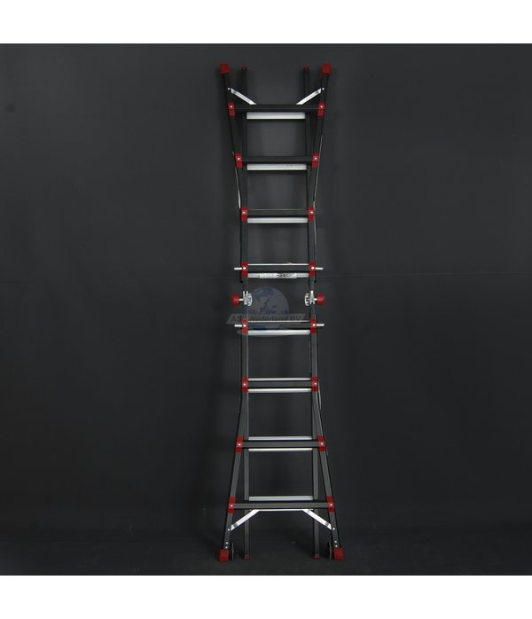 Bigone telescopische ladder 4 x 3 sporten