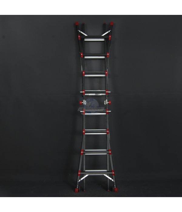 Bigone telescopische ladder 4 x 6 sporten