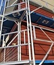ASC Gevel-overkapping staander instelbaar ex. 2 stalen draaikoppelingen