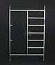 ASC Fast-Click 135 Doorloopframe links/rechts t.b.v. steigertrapleuning