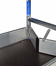 ASC Kantplankset scharnierend 75x400 alu compleet
