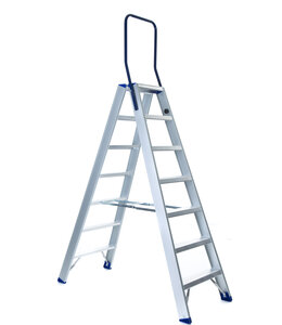 EuroStairs Pro Dubbele trap DT7 met beugel