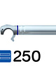 Euro Scaffold ES Horizontaal schoor 2.50m