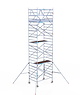 Euro Scaffold Euroscaffold Original 135x250 8,2m werkhoogte carbon vloer vrijstaand