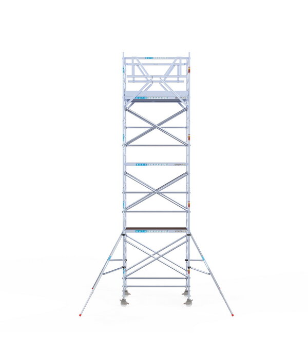 Euro Scaffold Euroscaffold Original 135x250 8,2m werkhoogte carbon vloer vrijstaand