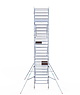 Euro Scaffold Euroscaffold Original 135x250 8,2m werkhoogte carbon vloer vrijstaand