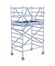 Euroscaffold Original 135x250 4,2m werkhoogte carbon vloer vrijstaand Euro Scaffold Euroscaffold Original 135x250 4,2m werkhoogte carbon vloer vrijstaand