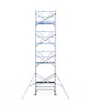 Euro Scaffold Euroscaffold Professional 135x250 9,2m werkhoogte tegen de gevel