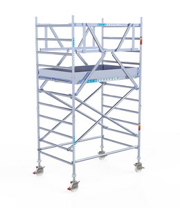 Euro Scaffold Euroscaffold Professional 135x250 4,2m werkhoogte vrijstaand Euroscaffold Professional 135x250 4,2m werkhoogte vrijstaand