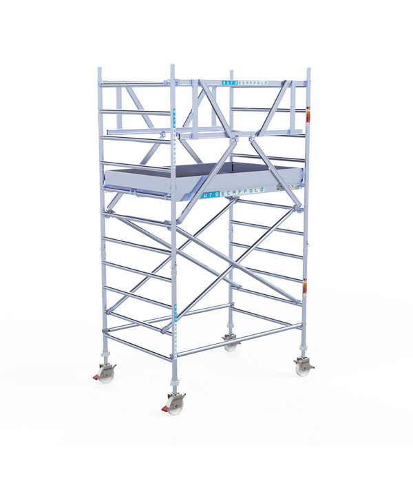 Euro Scaffold Euroscaffold Professional 135x250 4,2m werkhoogte carbon vloer vrijstaand