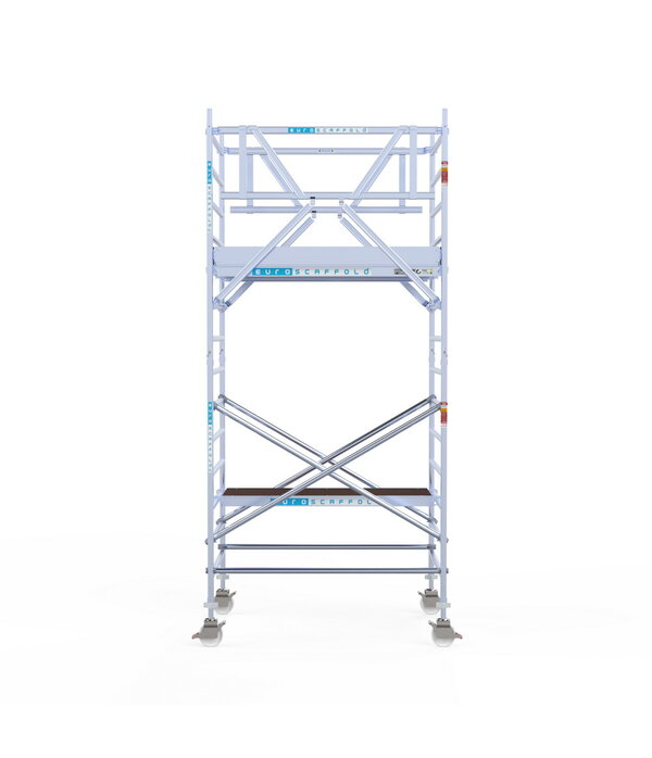 Euro Scaffold Euroscaffold Professional 135x250 5,2m werkhoogte carbon vloer vrijstaand