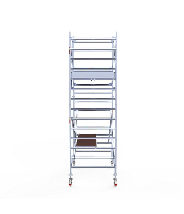 Euro Scaffold Euroscaffold Professional 135x250 5,2m werkhoogte carbon vloer vrijstaand