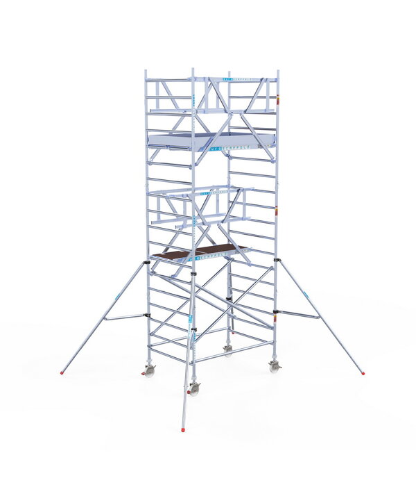 Euro Scaffold Euroscaffold Professional 135x250 6,2m werkhoogte vrijstaand