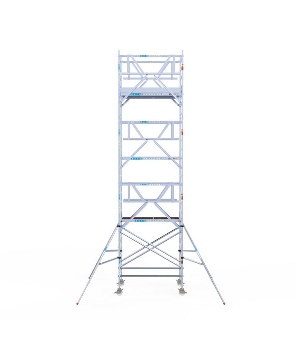 Euroscaffold Professional 135x250 8,2m werkhoogte carbon vloer vrijstaand Euro Scaffold Euroscaffold Professional 135x250 8,2m werkhoogte carbon vloer vrijstaand