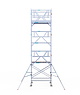 Euroscaffold Professional 135x250 8,2m werkhoogte carbon vloer vrijstaand Euro Scaffold Euroscaffold Professional 135x250 8,2m werkhoogte carbon vloer vrijstaand
