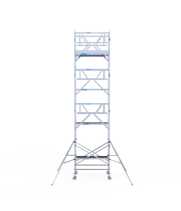 Euro Scaffold Euroscaffold Professional 135x250 9,2m werkhoogte carbon vloer vrijstaand