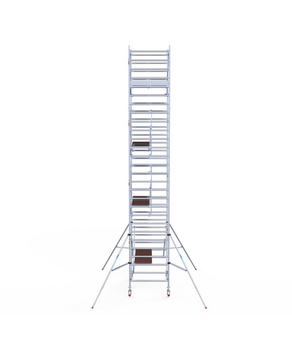 Euro Scaffold Euroscaffold Professional 135x250 9,2m werkhoogte carbon vloer vrijstaand