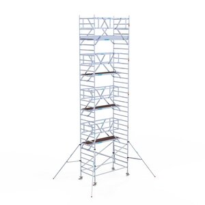 Euroscaffold Professional 135x250 10,2m werkhoogte vrijstaand