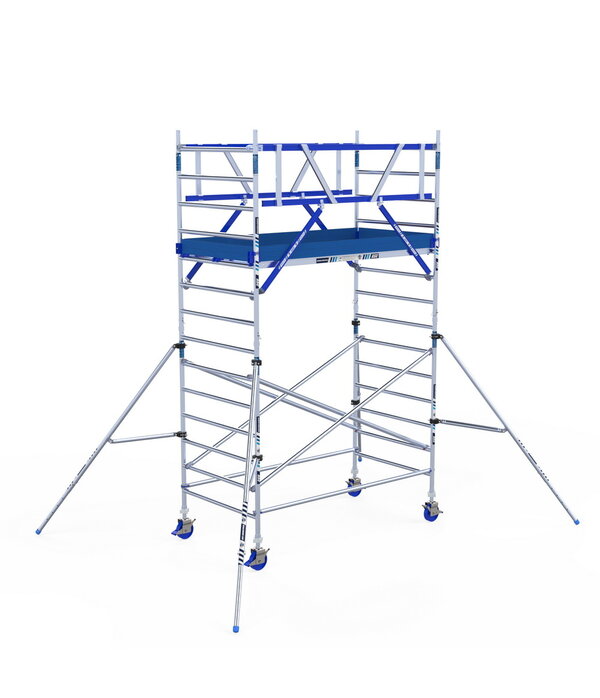 ASC IND ASC Rolsteiger met schoren 135x250x5,2wh