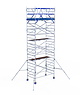 ASC IND ASC Rolsteiger 135x250x8.2 mtr. wh met schoren tegen de gevel