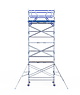 ASC IND ASC Rolsteiger 135x250x8.2 mtr. wh met schoren tegen de gevel