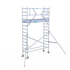 Euroscaffold Professional 75x250 5,2m werkhoogte tegen de gevel