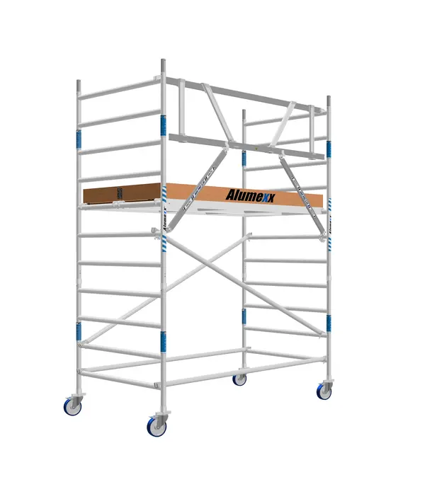 Alumexx ALX rolsteiger 135 x 250 x 4.2m WH met AGS Voorloopleuning