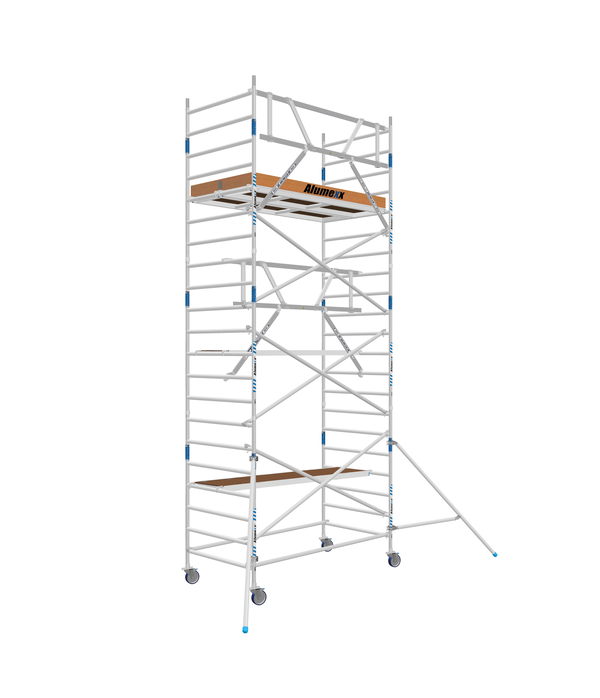 Alumexx ALX rolsteiger 135 x 250 x 7.2m WH met AGS voorloopleuning