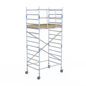 Alumexx Basic rolsteiger 135 x 250 x 5,2m WH met schoren